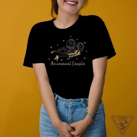 Wanda Vision Marvel TV Show Unisex T Shirt Black - Picture 1 of 5